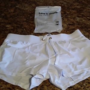 Love is Simple shorts NWOT